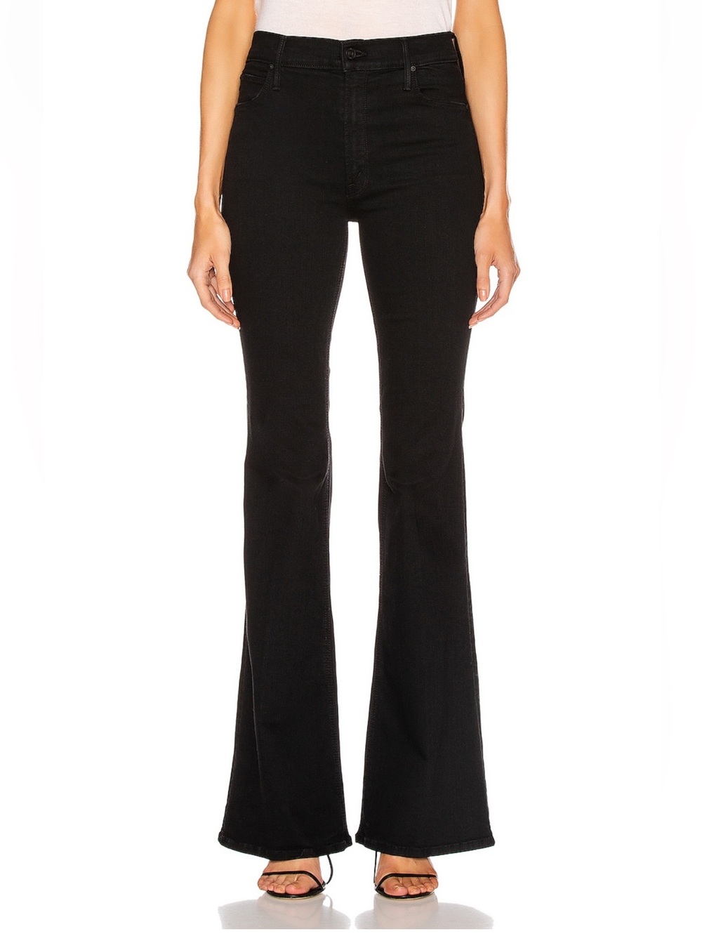 MOTHER Doozy Flare in Not High-Rise Flare Jeans